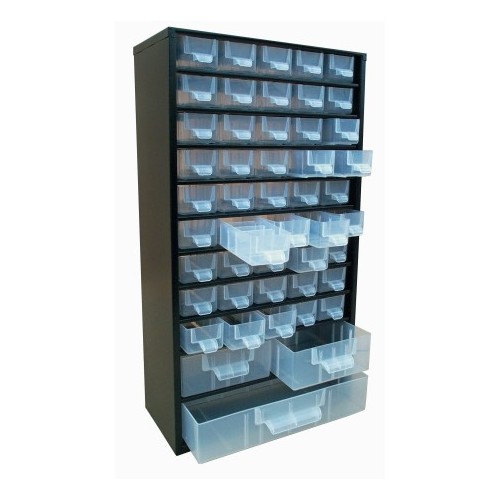 Armoire à outils avec 41 tiroirs Plastique