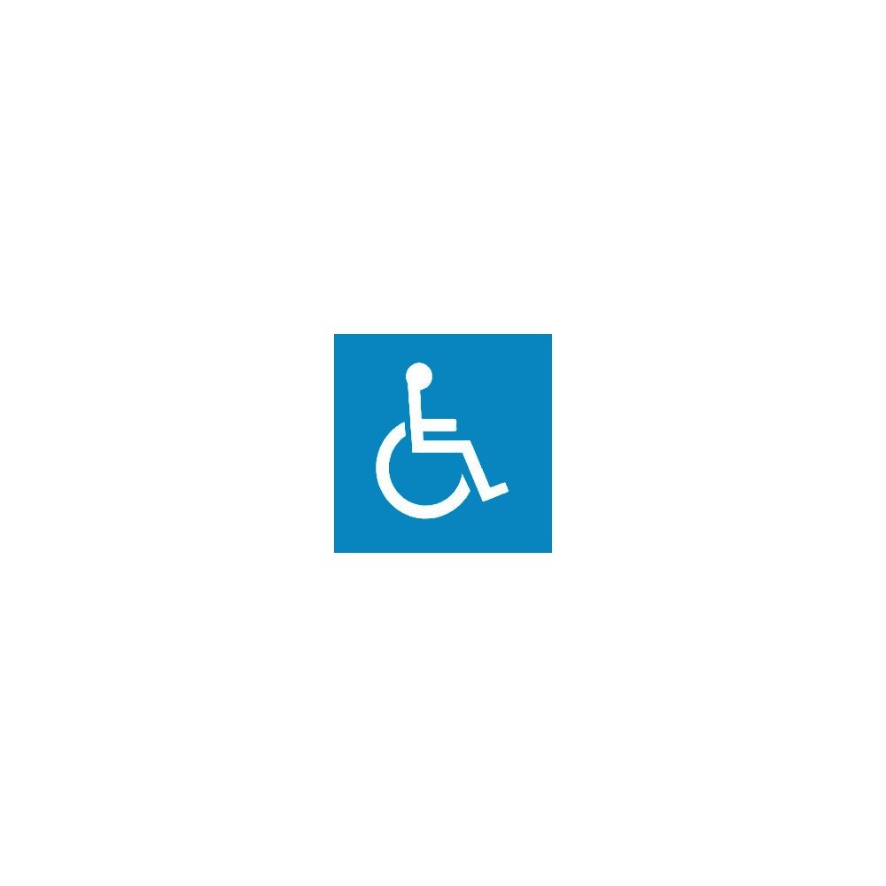 Autocollant Handicapé Caisse - Sticker A moi