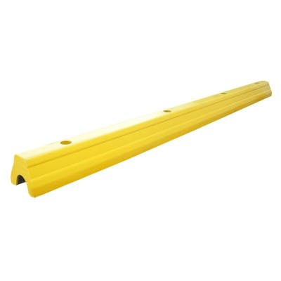 Butée de parking polyéthylène jaune