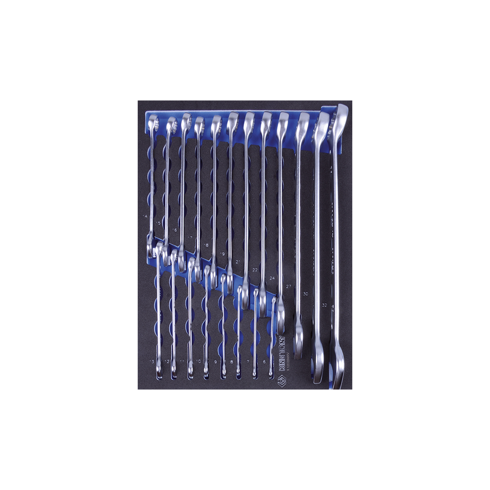 Jeu 11 Clés Mixtes Vintage SK Tools – Métriques, 7 à 19 Mm, Fabriqué USA