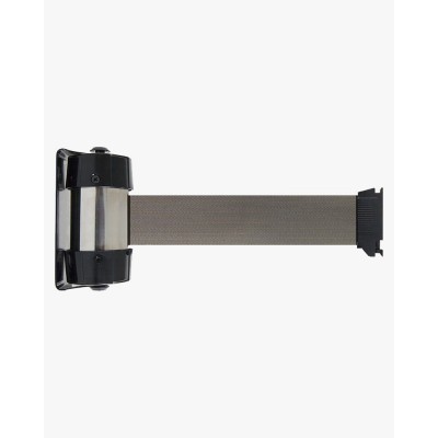 Enrouleur mural à sangle premium 2 M x 5 cm gris